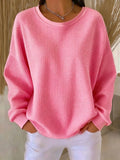 Nuria | Classic Waffle Jumper