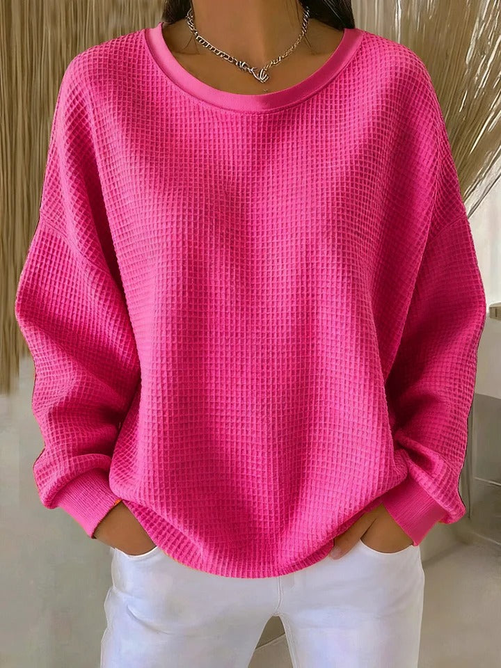 Nuria | Classic Waffle Jumper