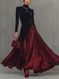 Lira | Two-Tone Long Dress