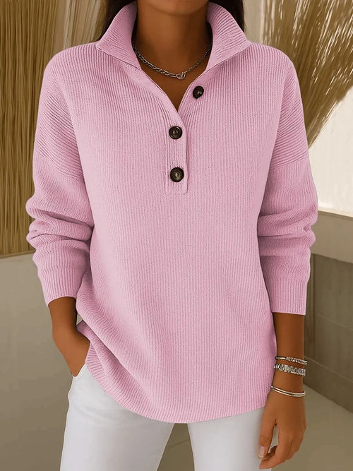 Amparo | V-Neck Polo Sweater