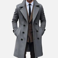 Abrigo Hombre Doble Botonadura Invierno