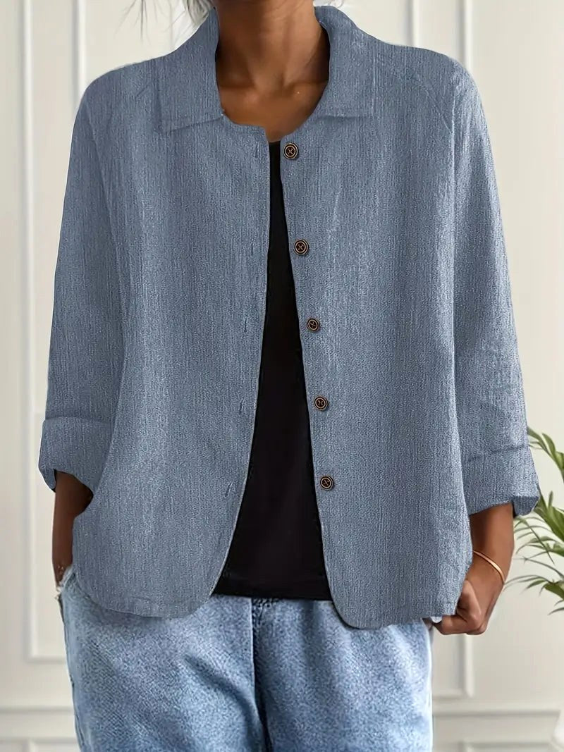 Maureen | Relaxed Button-Front Jacket