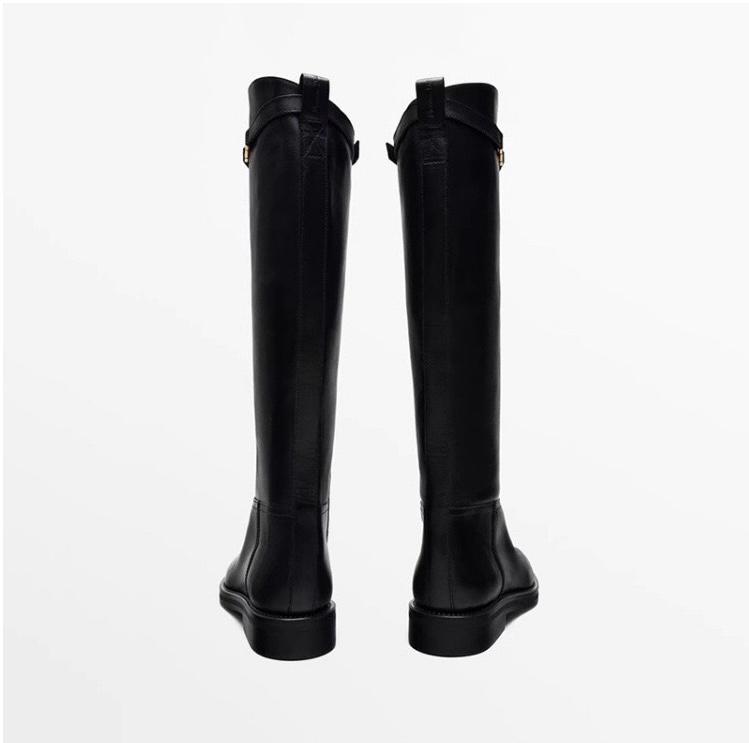 Botas Altas Piel Mujer Elegantes