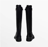 Botas Altas Piel Mujer Elegantes
