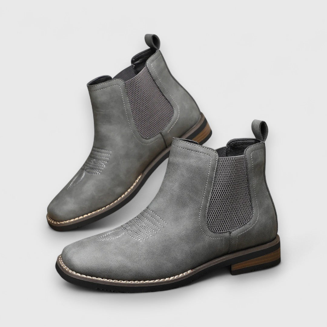 Botines Chelsea Hombre con Elásticos Laterales