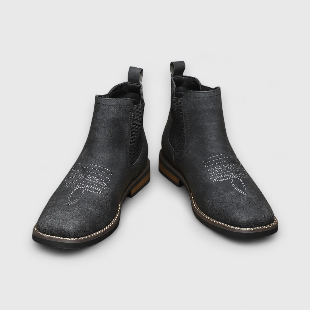 Botines Chelsea Hombre con Elásticos Laterales
