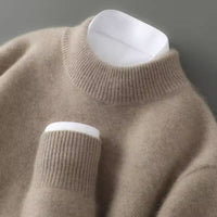 Jersey Cuello Alto Mujer de Cachemir