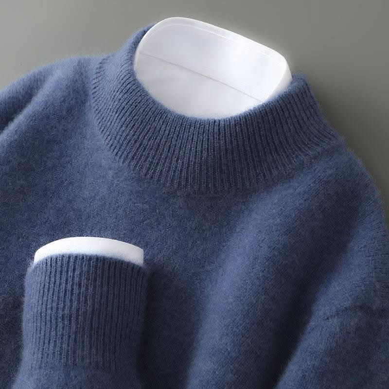 Jersey Cuello Alto Mujer de Cachemir