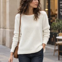 Jersey Punto Fino Mujer Tacto Lana