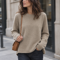 Jersey Punto Fino Mujer Tacto Lana
