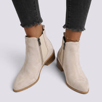 Zapatos de Salón Mujer Tacón Grueso y Punta Fina