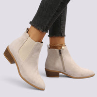 Zapatos de Salón Mujer Tacón Grueso y Punta Fina