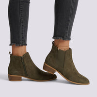 Zapatos de Salón Mujer Tacón Grueso y Punta Fina