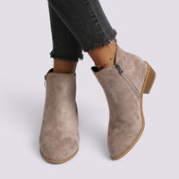 Zapatos de Salón Mujer Tacón Grueso y Punta Fina
